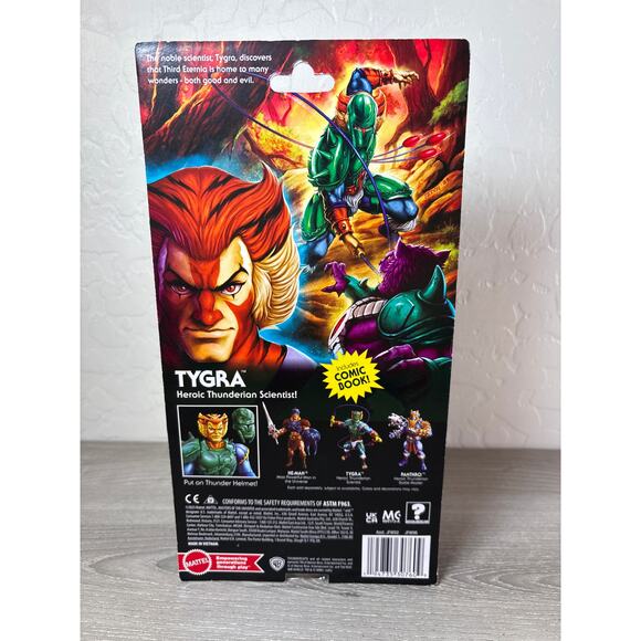 Mattel Masters Of The Universe Motu X Thundercats Tygra 5.5" Figure- New in Box - Picture 3 of 4